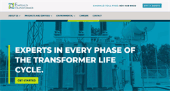 Desktop Screenshot of emeraldtransformer.com